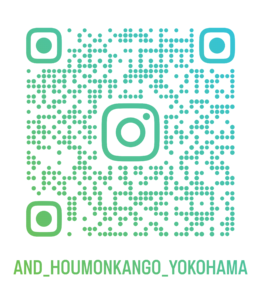 アンド訪問看護ステーション公式InstagramのQRコード